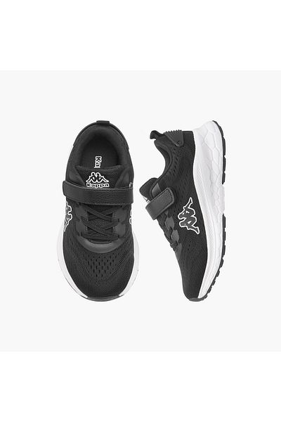 Kappa Boys' Logo Detail Sports Shoes with Hook and Loop Closure