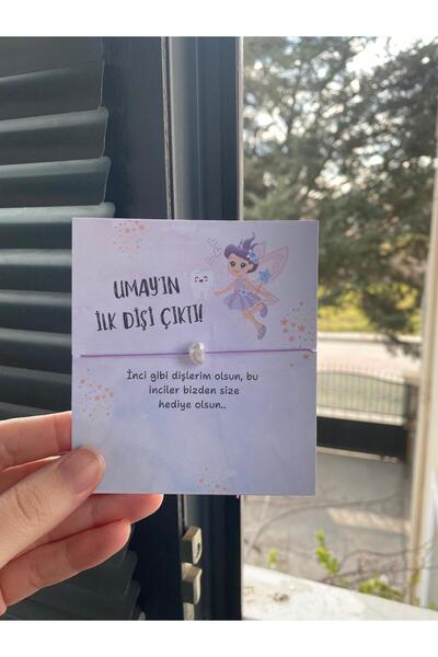 MELS TASARIM Kişiye Özel Isimli Diş Buğdayı Şans Bilekliği Hediyeliği 12 Adet