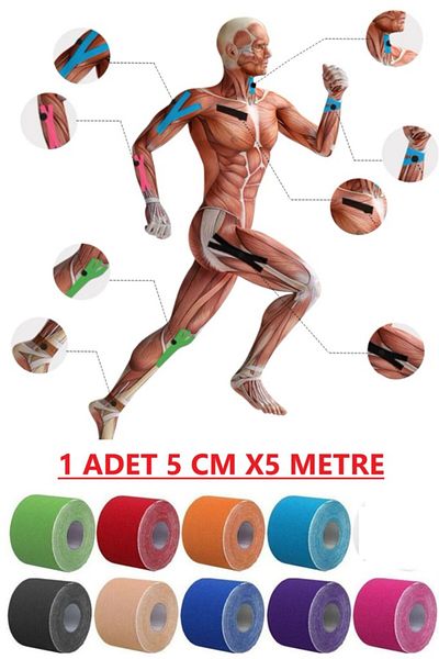 Bunyon Athlete Muscle Pain Tape Neck Back Shoulder Stretching Tape Joint Pain Tape Kinesio Tape for Sports Pain