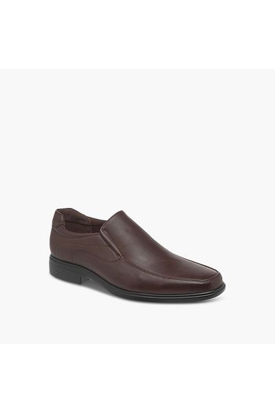 LBL by Shoexpress Panelled Slip-On Loafers