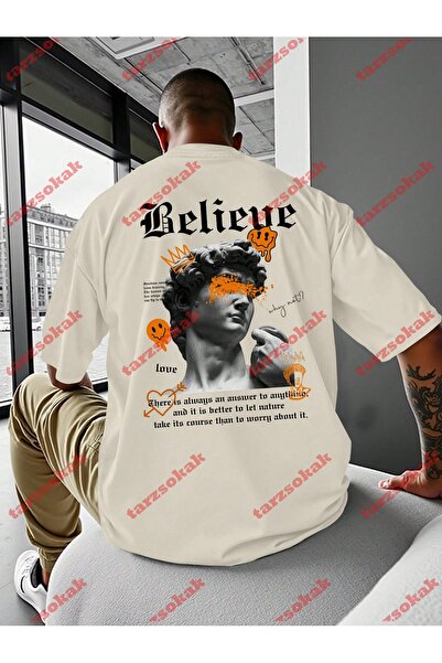 Tarzsokak Μοντέλο 3194 Ανδρικό καλοκαιρινό μπλουζάκι casual Master's Sizes