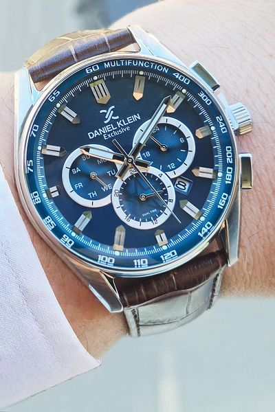 Daniel Klein Daniel Klein Exclusive Dual Time Men's Wristwatch (New Model)