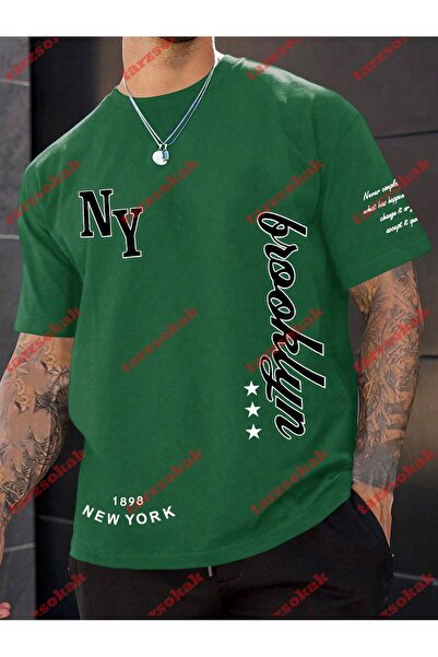 Tarzsokak Ανδρικό καλοκαιρινό μπλουζάκι casual 3438 μοντέλο, ανάμεικτα ελατήρ...