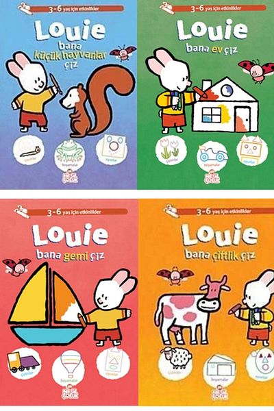 ASATAK Generația Louie 3-6 ani CARTE de activități