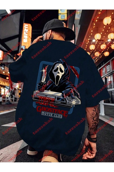 Tarzsokak تي شيرت صيفي للرجال موديل 3735 مع فرو قصير الأكمام كاجوال بياقة است...