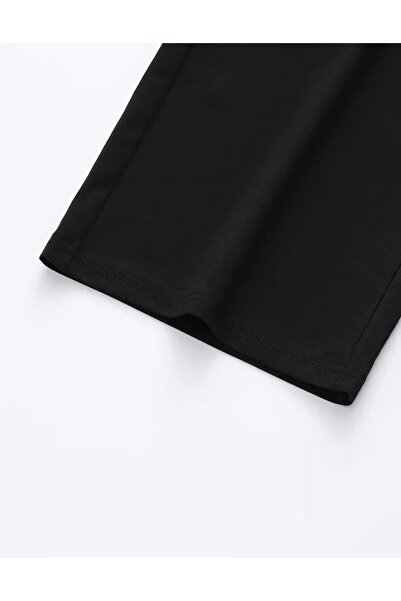 GERLAY Ανδρική μαύρη ίσια φούτερ