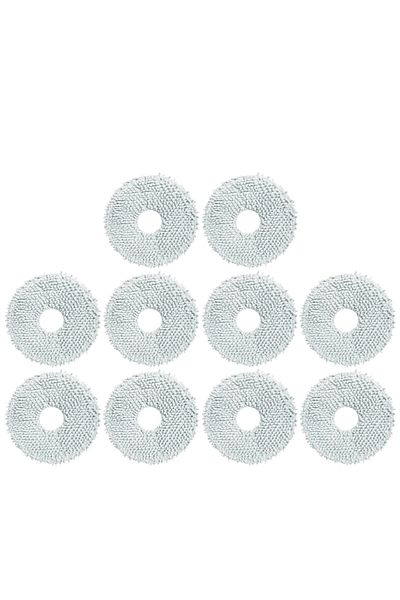 Choice 10PCS Mop Compatible For Xiaomi Robot Vacuum S10+ / S10 Plus B105 Spare Parts Accessories Main Side