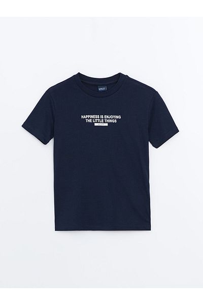 LC Waikiki New Season Crew Neck Boy's T-Shirt - S5H603Z4