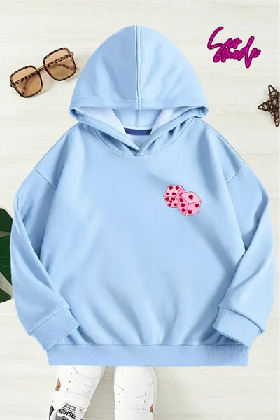 SevMode SWEATSHIRT CU GLUGĂ IMPRIMAT UNISEX COPII