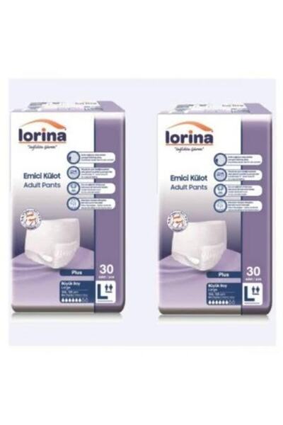 LORİNA Külotlu Hasta Bezi L Beden 60 Adet