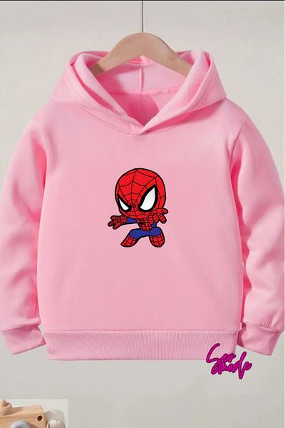 SevMode Children's Unisex Printed Hooded Sweatshirt