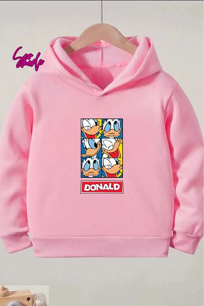 SevMode Children's Unisex Printed Hooded Sweatshirt