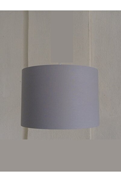 ONAY M Dark Gray Fabric Covered Bedroom Young and Children's Room Lampshade H...