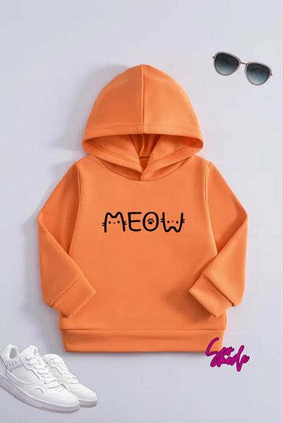SevMode Children's Unisex Printed Hooded Sweatshirt