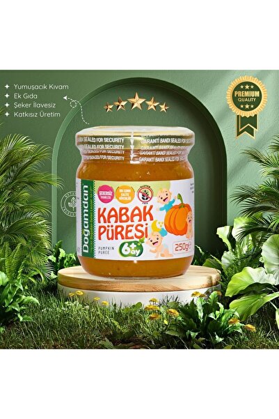 DOĞAMDAN Kabak Püresi - ŞEKER İLAVESİZ 250 gr