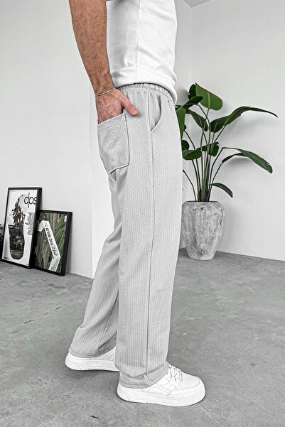 HAFKAGİYİM Gri Chill Zone Baggy Pantolon