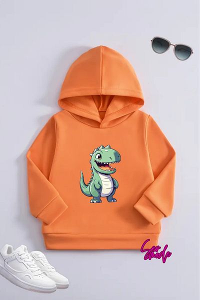 SevMode Children's Unisex Printed Hooded Sweatshirt