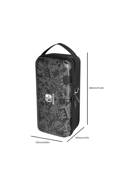 MOJOYCE Dark Grey EVA Hard Case Waterproof Protective Storage Bag Travel Pouch For Nintendo Switch For Switc