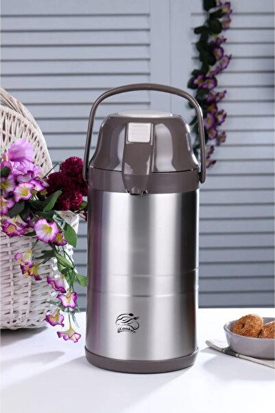 Onedekor 3,5 Litre Çift Katmanlı Çelik Termos Ckr2008