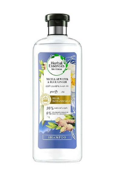 Herbal Essences Shampoo with Micellar Water and Blue Ginger, 400 ml