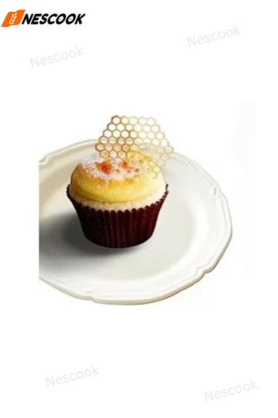 nescook Silicone Chocolate Mold, Honeycomb Pattern Silicone Mold