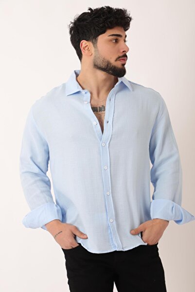 Stilkombin Long Sleeve Linen Shirt Bld 7040_40368