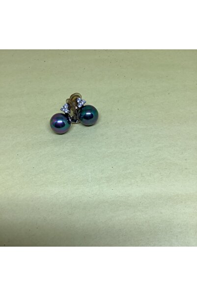 Noemi Klipsli gri fume kültür incili kupe