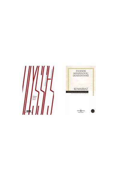 Yapı Kredi Yayınları Ulysses - James Joyce - Kumarbaz - Fyodor Mihayloviç Dos...