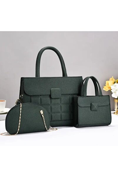 ARONA Women's Bag Set Green Hand Shoulder Bag