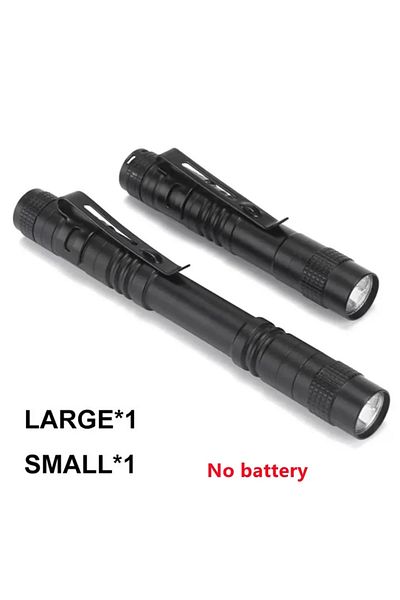 XIWANGFIRE S And L Mini LED Camping Fishing Flashlight Pen Light Mini Portable led Tactical Flashlight For The