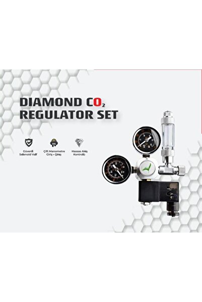 Aqua Pro DIAMOND Co2 Regülatör Set
