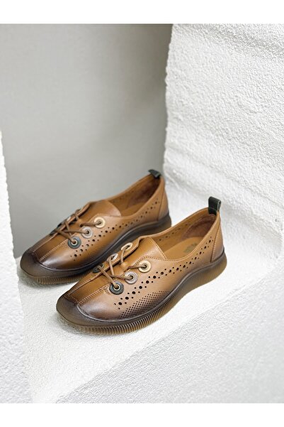 Venüs VENÜS 2413512 ОРТОПЕДИЧЕСКИЕ ОБУВЬ З ДЫРКАМИ ИЗ НАСТОЯЩЕЙ КОЖИ ДЛЯ ЖЕНЩИН