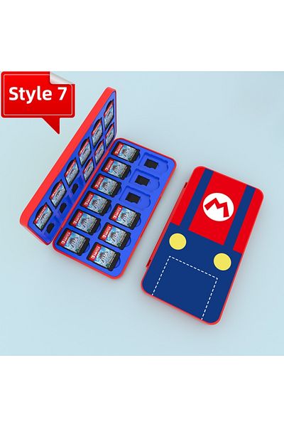 Choice Style 7 Protective Game Card Case Switch 24 Slots Storage Box Game Cartridge Case For Switch OLED Li