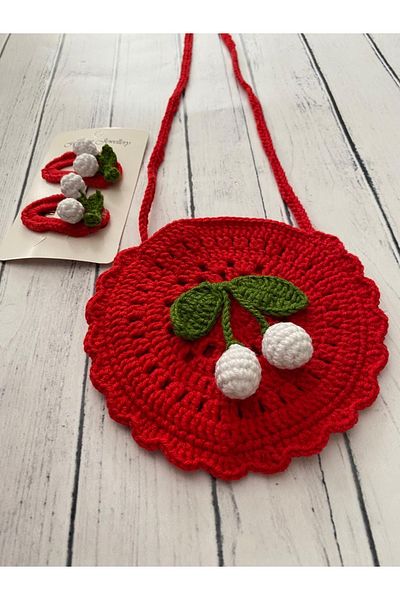 Disa Children's Knitted Bag and Buckle Set