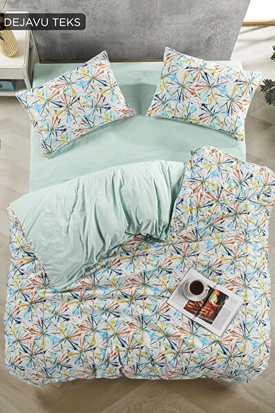 dt dejavu.teks Set cuvertură de pilota unică de lux din bumbac |   Set cuvert...