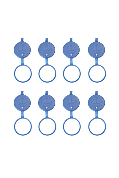 Choice 8 قطع من غطاء خزان سائل غسيل مساحات الزجاج الأمامي للسيارة لسيارة بيجو...