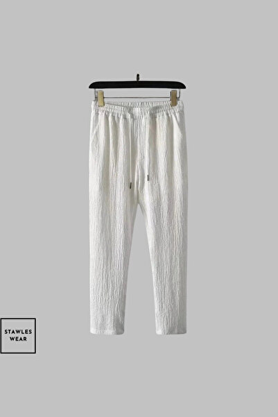 stawles wear Unisex Short Sleeve T-Shirt Tracksuit Suit Black-White