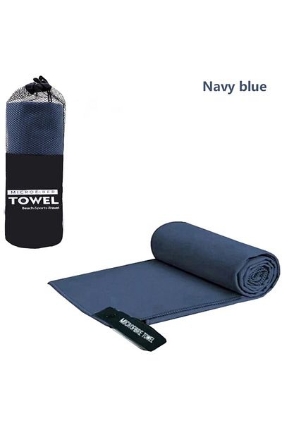 Choice 40X80CM navy blue Quick-Dry Sports Towel 40X80/76X152CM Microfiber Running Yoga Gym Fitness Basketba