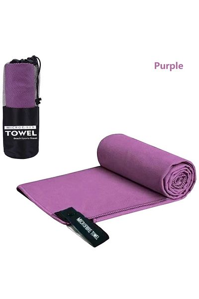 Choice 40X80CM purple Quick-Dry Sports Towel 40X80/76X152CM Microfiber Running Yoga Gym Fitness Basketball