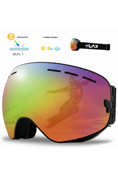 Choice SE11 ELAX نظارات تزلج مزدوجة الطبقات مضادة للضباب جديدة تمامًا، نظارات...