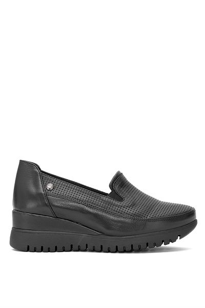 Mammamia D25YA-3545 Pantofi de damă din piele naturală negri