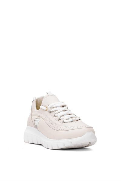 Mammamia Pantofi de damă din piele naturală D25YA-3485 Culoare crem