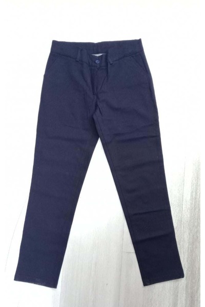BAŞAK ÇOCUK GİYİM CANVAS KIZ PANTALON 48/56 BEDEN - LACİVERT - 56