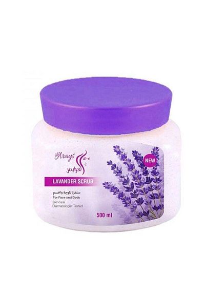 Alarays Set of 2 Lavender Face and Body Scrub Cream 500ml