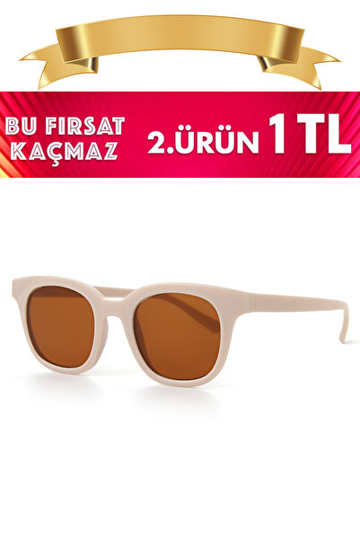 Zzla 2. Product 1 Tl Beige Women's Sunglasses with Uv400 Protection