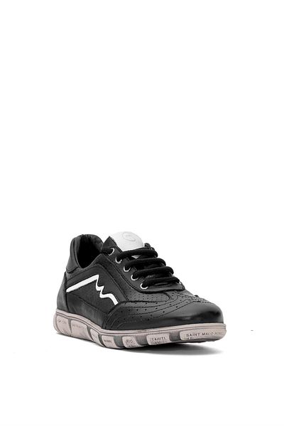 Mammamia Pantofi de damă negri din piele naturală D25YA-3225