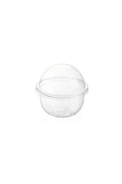 Choice 250ml 50pcs Pudding Cups Wiht Lids Plastic Boxes Ice-cream Mousse Dessert Picnic Party Packing Desse