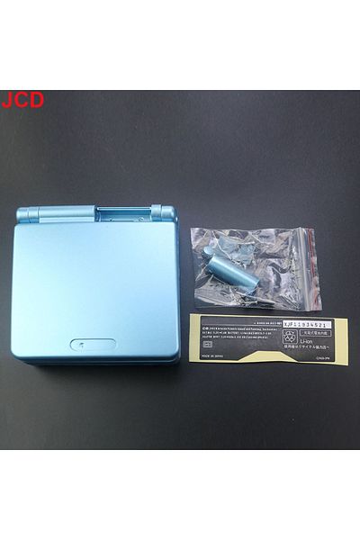 JCD Light Blue Full Housing Shell Replacement For Gba Sp Game Console Protection Case Cover With But