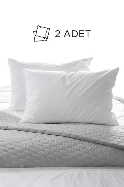 dt dejavu.teks 2 Adet 900gr Pamuklu Antialerjik Yastık | Lüks Dolgulu 2'li 50...