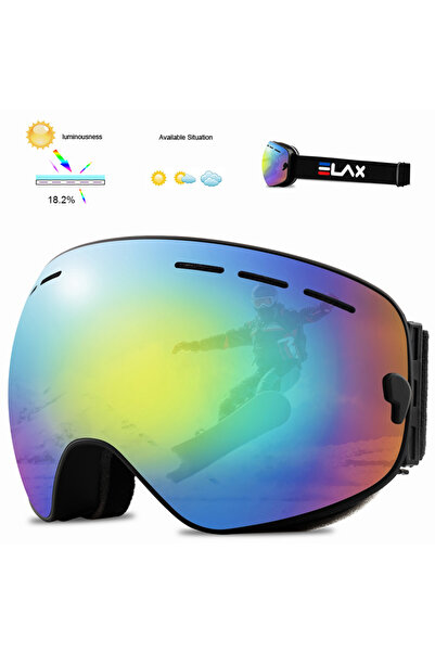 Choice SE13 ELAX نظارات تزلج مزدوجة الطبقات مضادة للضباب جديدة تمامًا، نظارات...